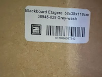 Krijtbord etagère 118cm hoog - afbeelding 5 van  6