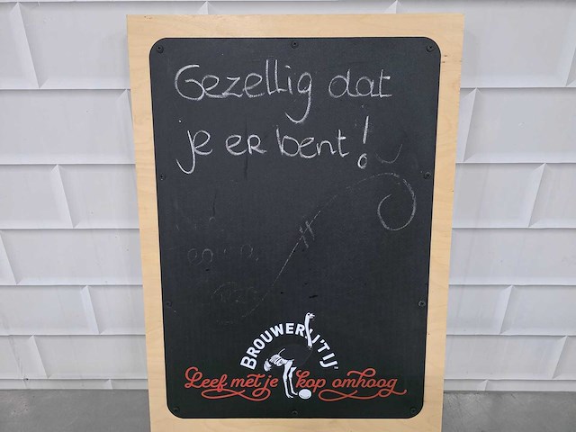 Krijtbord - afbeelding 1 van  3