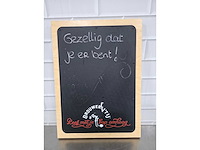 Krijtbord - afbeelding 2 van  3