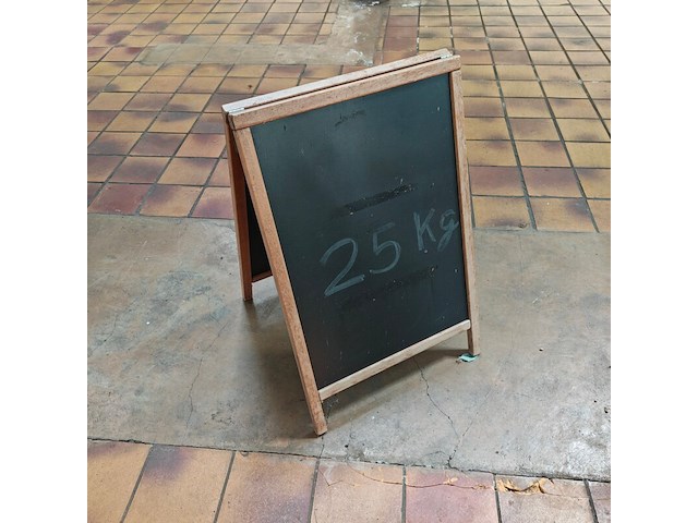 Krijtbord - afbeelding 2 van  2