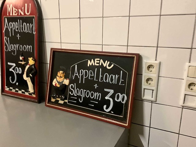 Krijtborden (2x) - afbeelding 2 van  3