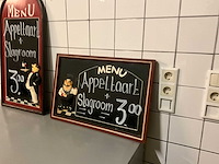 Krijtborden (2x) - afbeelding 2 van  3