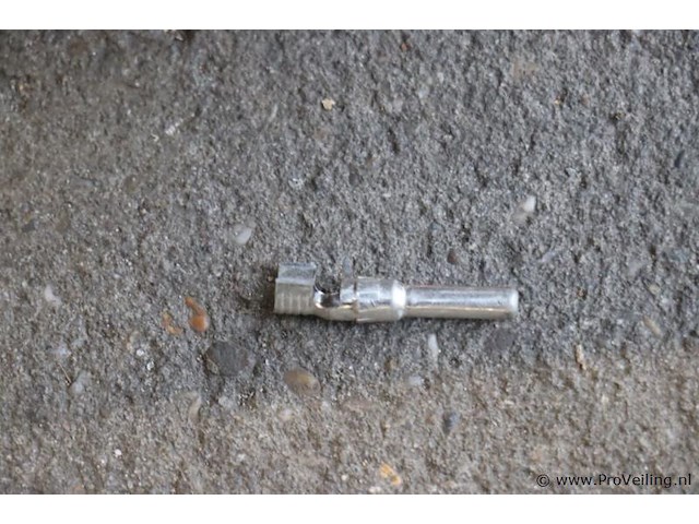 Krimpcontact (open-barrel, ronde pin) - afbeelding 2 van  3