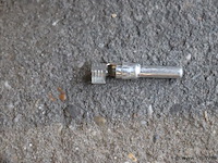 Krimpcontact (open-barrel, ronde pin) - afbeelding 3 van  3