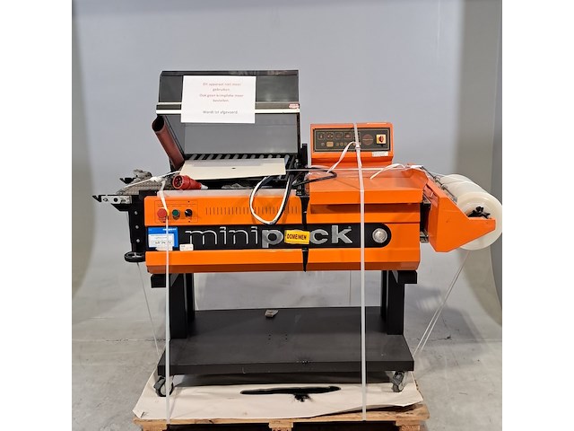 Krimpfoliemachine, mini pack, fm76a, 2000 - afbeelding 1 van  12
