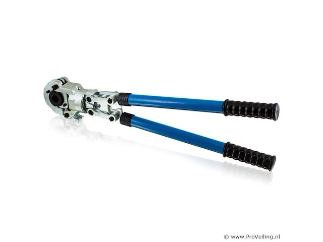 Krimptang hydraulisch 4-delig incl. koffer & toebehoren - afbeelding 2 van  6