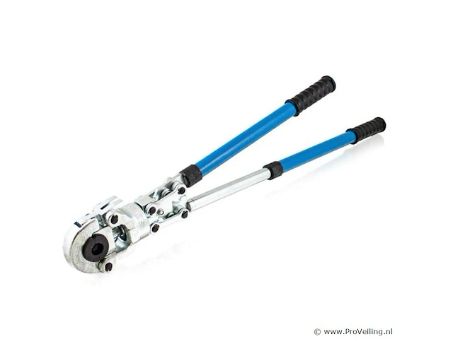Krimptang hydraulisch 4-delig incl. koffer & toebehoren - afbeelding 3 van  6