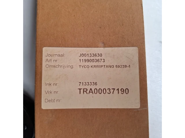 Krimptang tyco, amp pidg - afbeelding 4 van  4