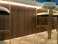 Krion by zw interior - bar taj mahal look - afbeelding 8 van  19