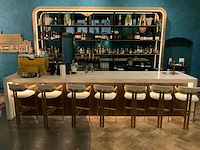 Krion by zw interior - bar taj mahal look - afbeelding 14 van  19