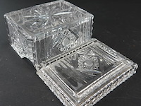 Kristallen dekseldoos - afbeelding 5 van  5