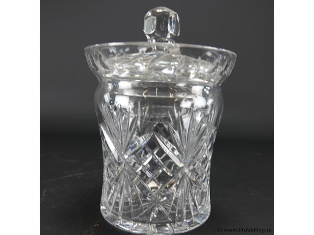 Kristallen dekselpot - afbeelding 2 van  5
