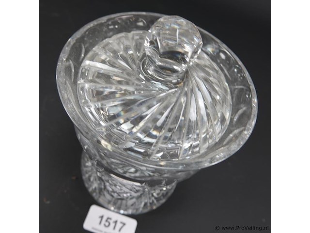 Kristallen dekselpot - afbeelding 3 van  5