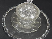 Kristallen pot op onderschaal - afbeelding 2 van  5