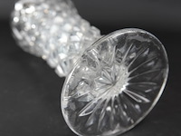 Kristallen voetvaas - afbeelding 5 van  5