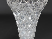 Kristallen voetvaas - afbeelding 4 van  5