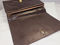 Krokodillenleren handtas - afbeelding 8 van  9