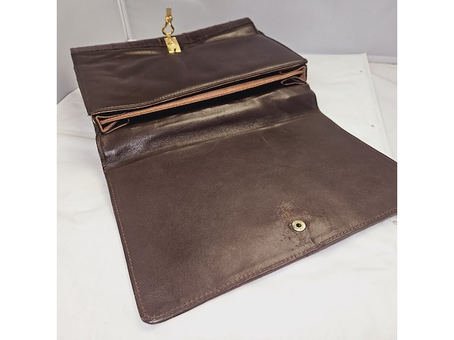 Krokodillenleren handtas - afbeelding 8 van  9