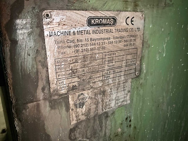 Kromas ontbraaminstallatie - afbeelding 17 van  17