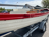 Kromhout whaler roeisloep curved wood roeiboot - afbeelding 17 van  42