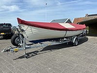 Kromhout whaler roeisloep curved wood roeiboot - afbeelding 12 van  42