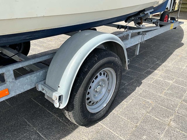 Kromhout whaler roeisloep curved wood roeiboot - afbeelding 24 van  42