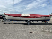 Kromhout whaler roeisloep curved wood roeiboot - afbeelding 23 van  42