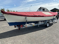 Kromhout whaler roeisloep curved wood roeiboot - afbeelding 39 van  42