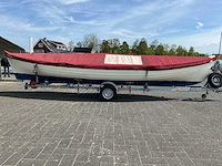 Kromhout whaler roeisloep curved wood roeiboot - afbeelding 40 van  42