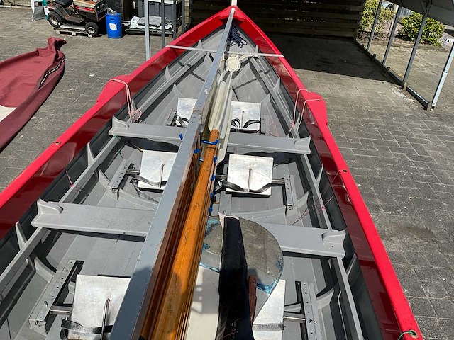 Kromhout whaler roeisloep curved wood roeiboot - afbeelding 9 van  38