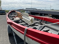 Kromhout whaler roeisloep curved wood roeiboot - afbeelding 24 van  38