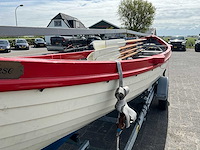Kromhout whaler roeisloep curved wood roeiboot - afbeelding 25 van  38