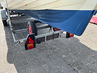 Kromhout whaler roeisloep curved wood roeiboot - afbeelding 32 van  38