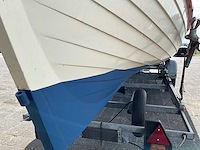 Kromhout whaler roeisloep curved wood roeiboot - afbeelding 34 van  38