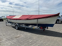Kromhout whaler roeisloep curved wood roeiboot - afbeelding 31 van  38