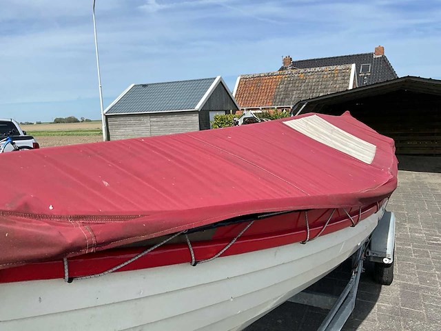 Kromhout whaler roeisloep curved wood roeiboot - afbeelding 38 van  38