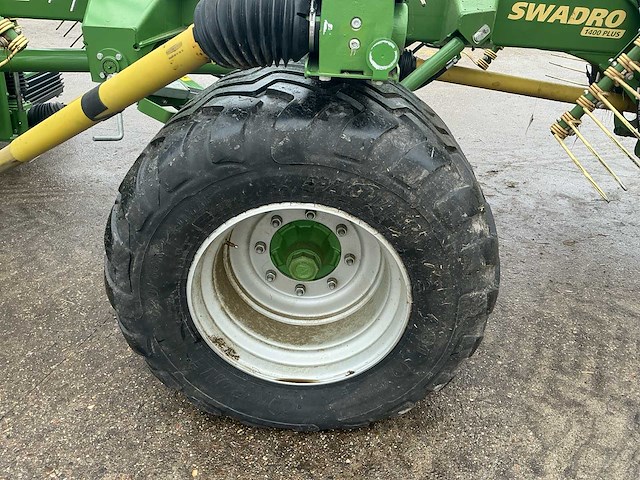 Krone - 2019 - swadro 1400 plus - vier-rotor zwad hark - afbeelding 17 van  25