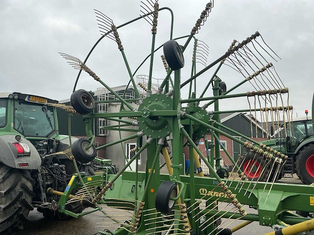 Krone - 2019 - swadro 1400 plus - vier-rotor zwad hark - afbeelding 19 van  25