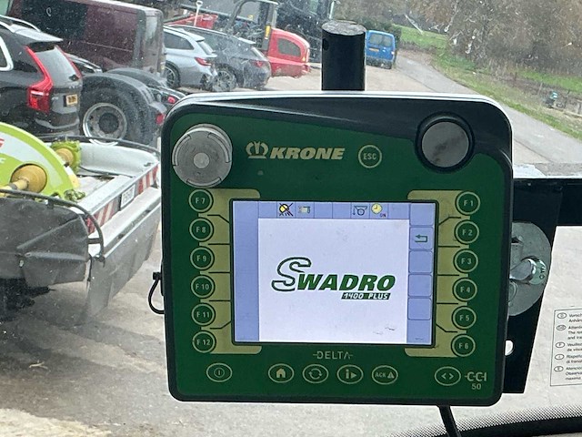 Krone - 2019 - swadro 1400 plus - vier-rotor zwad hark - afbeelding 24 van  25