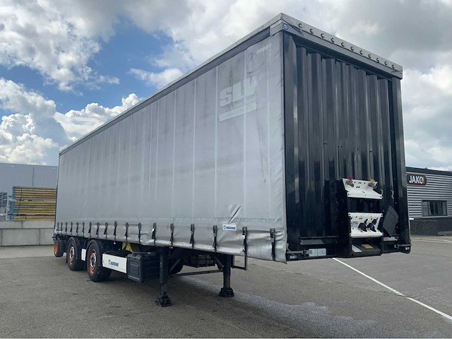 Krone - 2019 - sz citytrailer met terberg kinglifter - oplegger - afbeelding 3 van  43