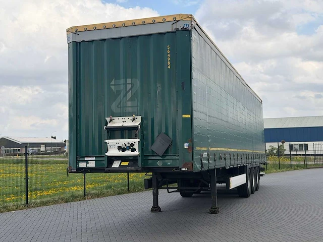 Krone - aluminium zijborden - laadklep - dhollandia - 2016 - op-07-dt - oplegger - afbeelding 1 van  21
