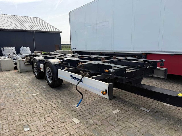 Krone - dc07 - bdf - container chassis - 2022 - oplegger - afbeelding 1 van  7
