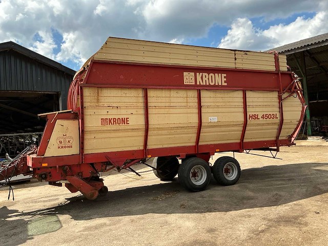 Krone hsl 4502t opraapwagen - afbeelding 12 van  21