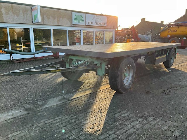 Krone platte wagen - afbeelding 1 van  15