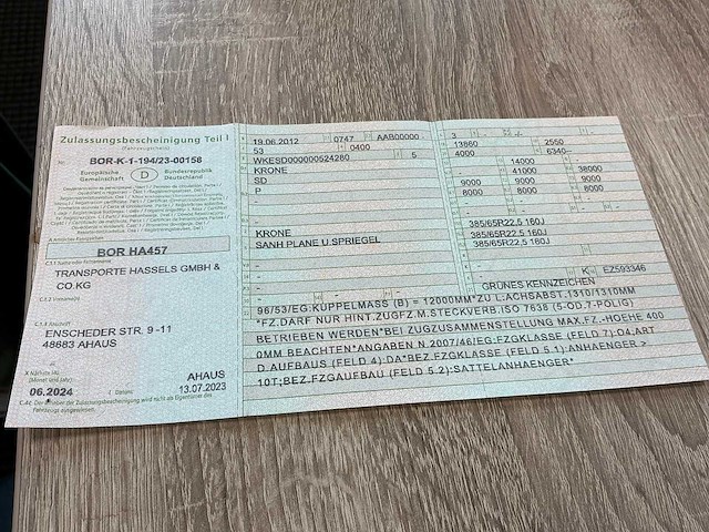 Krone sd oplegger - afbeelding 4 van  8