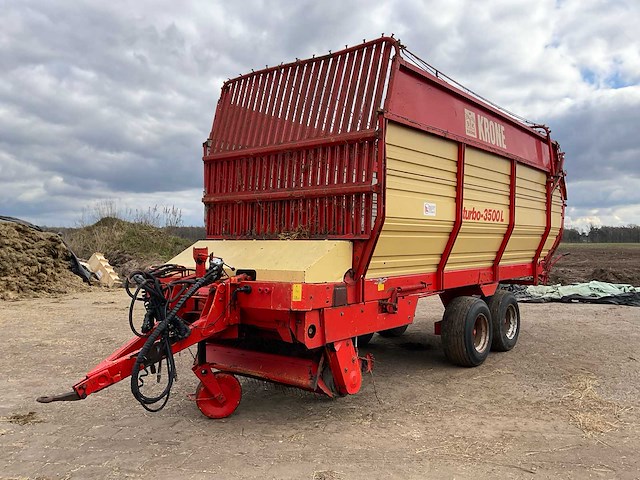 Krone turbo 3500t opraapwagen - afbeelding 1 van  20