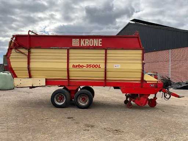 Krone turbo 3500t opraapwagen - afbeelding 4 van  20