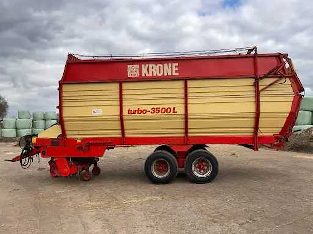 Krone turbo 3500t opraapwagen - afbeelding 8 van  20