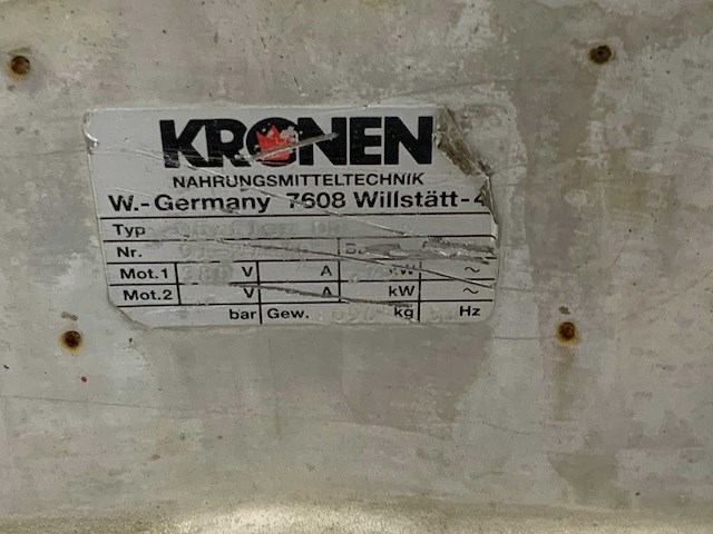 Kronen - uj - blokjessnijmachine - afbeelding 7 van  7