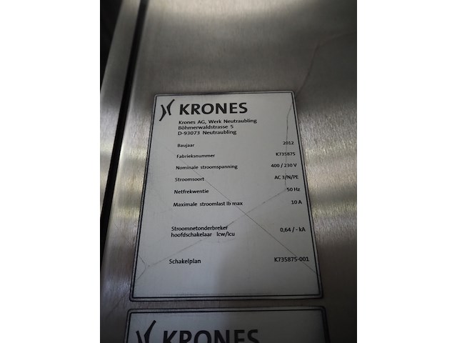 Krones ag - afbeelding 11 van  19